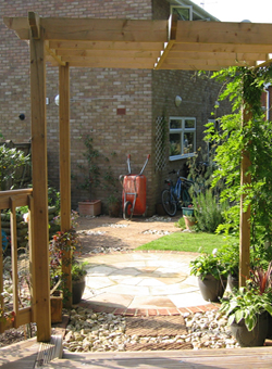 timber arch